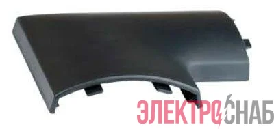 Угол плоский для кабель-канала 75х17 черн. DKC 01342