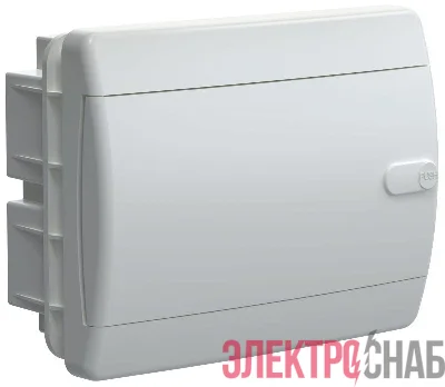 Корпус ЩРВ-П-8 UNION Compact IP41 бел. дверь пластик. IEK UIC-KP13-V-08-41-K01