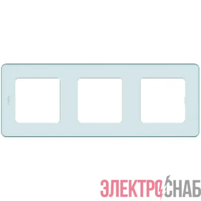 Рамка 3-м Inspiria мятн. IEK 673955