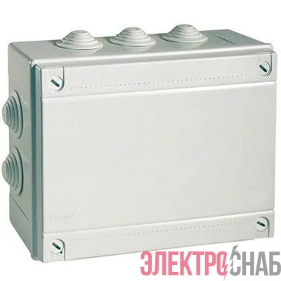 Коробка распределительная ОП 380х300х120мм IP55 12 каб. ввод DKC 54400