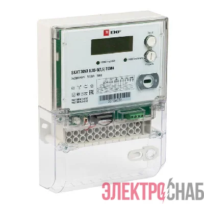Счетчик SKAT 315E/0.5S-5(7.5) TIRP 3ф многотариф. PROxima EKF 31503R