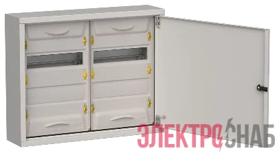 Корпус ЩРн-48 (2х24) TITAN 5 460х570х140 IP31 метал. сер. IEK TI5-50-N-2X024-31-7035