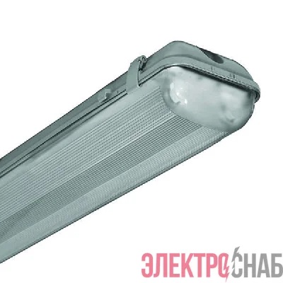 Светильник Nord 236 LED-10 IP65 1275х165х110мм УХЛ2 промышленный накладной/подвесной матов. рассеив. под LED-лампу Ксенон 0160236303-01
