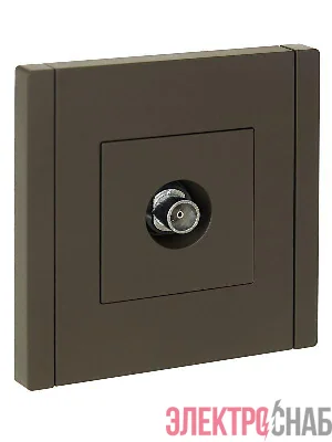 Розетка TV оконечная FORTE&PIANO FP328 сер. IEK FP-A10-O-K03