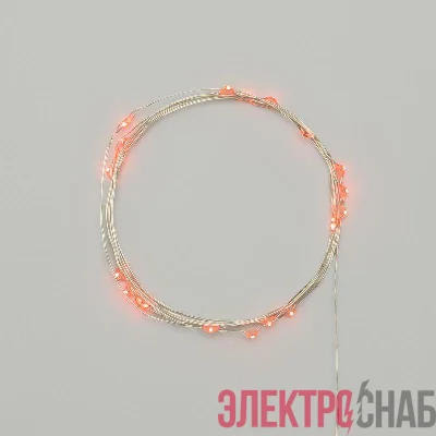 Гирлянда светодиодная "Роса" 2м 20LED красн. 2Вт IP20 Neon-Night 303-002