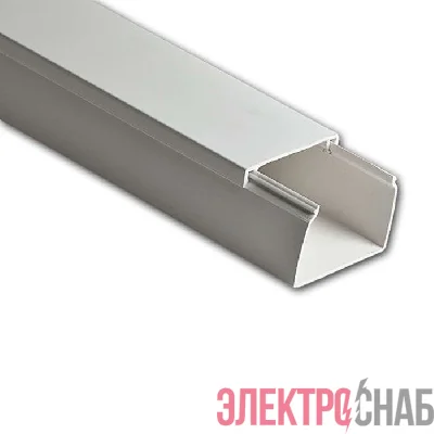 Кабель-канал 60х40 L2000 пластик бел. Рувинил РКК-60х40