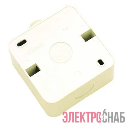 Коробка установочная ОП Mimoza крем Makel 10060