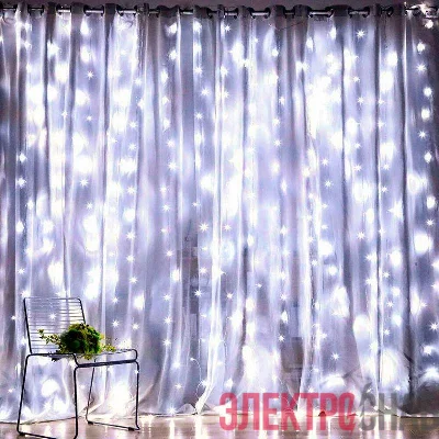 Гирлянда светодиодная &amp;amp;amp;amp;amp;amp;amp;amp;amp;amp;amp;amp;amp;amp;amp;amp;amp;quot;Дождь/Занавес&amp;amp;amp;amp;amp;amp;amp;amp;amp;amp;amp;amp;amp;amp;amp;amp;amp;quot; 3х3м 400LED холод. бел. IP20 220В 8 режимов Эра Б0051875