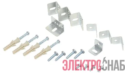 Комплект крепежных элементов №1 накладной монтаж IEK LDVO1D-PLN-6368