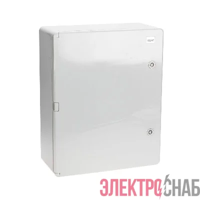 Корпус пластиковый ЩМПп 600х400х200 ABS УХЛ1 IP65 с монтажной панелью Rexant 11-0407