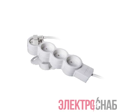 Удлинитель 4х3м без заземл. ПВС 2х0.75 REV 32010 6