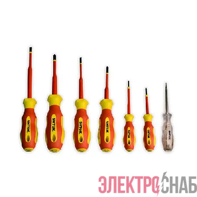 Набор диэлектрических отверток 6+1 (09330) SHTOK 376352
