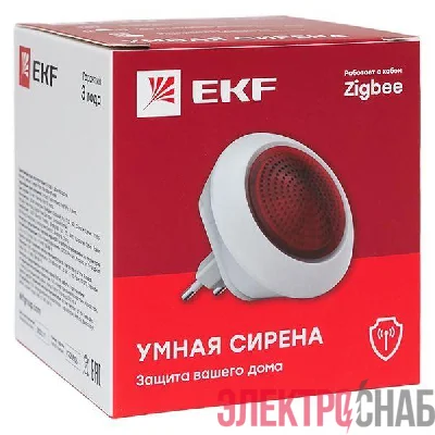 Сирена умная Zigbee Connect EKF is-sr-sb