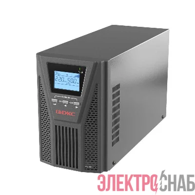 Источник бесперебойного питания Онлайн для Small Tower 1000 ВА/900Вт 1/1 2xSchuko EPO USB RS-232 RJ45 3х7А.ч DKC SMALLT1A10S