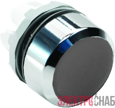 Кнопка MP1-20B без фикс. без подсветки черн. ABB 1SFA611100R2006