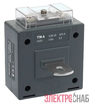 Трансформатор тока ТТИ-А 400/5А кл. точн. 0.5S 5В.А IEK ITT10-3-05-0400