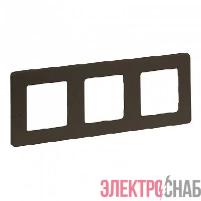 Рамка 3-м СП Inspiria IP20 бронз. IEK 673959