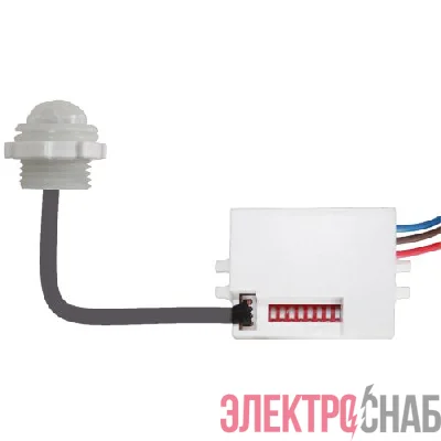 Датчик движения инфракрасный MD 021 для дома 100Вт 5сек8мин 6м IP20 Эра Б0043798