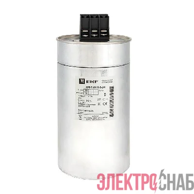 Конденсатор косинусный КПС-0.4-50-3 PRO EKF kps-0.4-50-3-pro