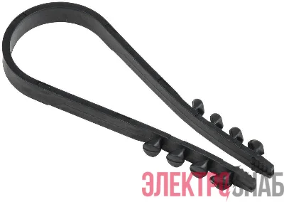 Дюбель-хомут 19-25мм нейлон черн. (уп.100шт) IEK UHH36-19-25-100