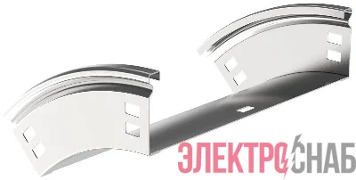 Угол для лотка плавный 45град. 300х50 В20 ESCA IEK CPV41-0-45-050-300
