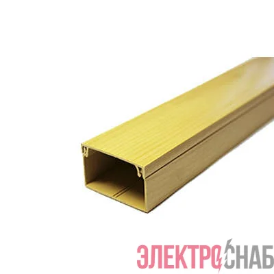 Кабель-канал 40х25 L2000 с двойн. замком пластик сосна Урал Пак КК-3140025-032