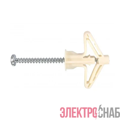 Дюбель-бабочка OLA с шурупом 4х60 (уп.20шт) (кор.) Sormat FAS2075201