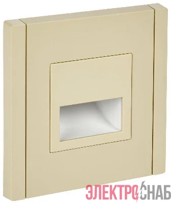 Подсветка светодиодная FORTE&PIANO встраив. FP457 ваниль IEK FP-FL20-K10