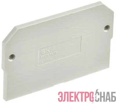 Заглушка для CTS-DT 10кв.мм сер. IEK YCT15-04-K03-010-ZGL