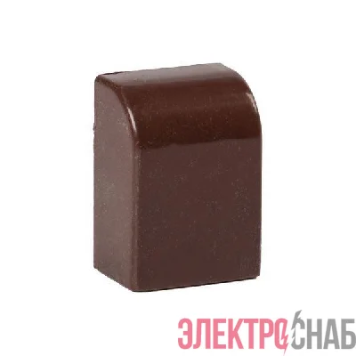 Заглушка 15х10 под темн. дерево Plast PROxima (уп.4шт) EKF ecd-15-10x4