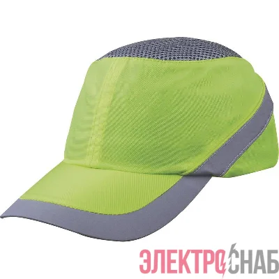 Каскета AIRCOLTAN козырек 7см флуоресцентный желт./сер. Delta Plus COLTAAIJAFL
