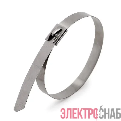 Хомут кабельный СКС (304) 4.6х200 стальной (уп.100шт) Fortisflex 74910