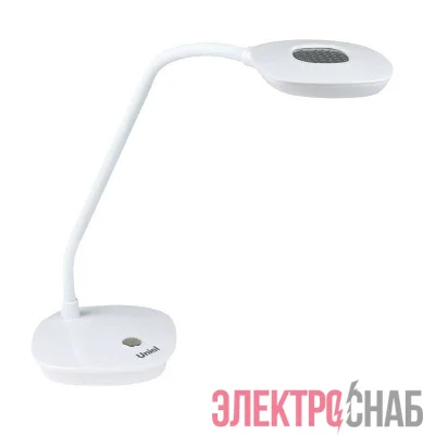 Светильник светодиодный TLD-518 White/400лм/4500К настол. бел. Uniel 09108