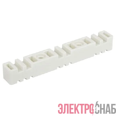Изолятор шинный плоский NO-224-164 ИШП 3п для шин 5/10мм L270мм Эра Б0065684