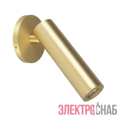 Светильник светодиодный SP-READER-NB-R60-3W Warm3000 GD 20deg 230В IP20 3Вт 3000К метал. Arlight 053095