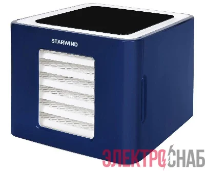 Сушка для фруктов и овощей SFD6430 6под. 400Вт син. STARWIND 1460714