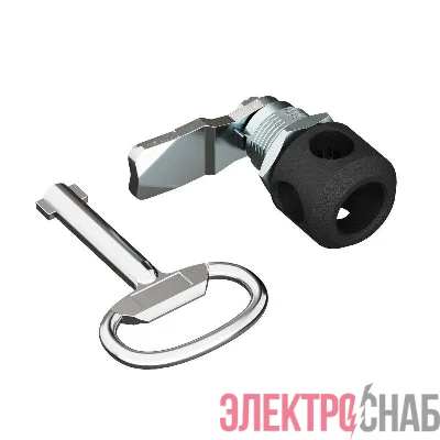 Накладка для навесного замка шкафов ST и CE с личинкой под ключ с двойн. бородкой 3мм DKC R5CE222