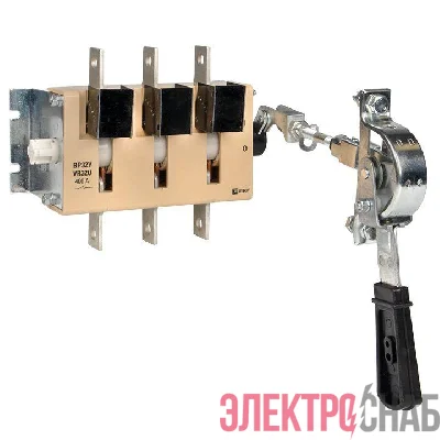 Выключатель-разъединитель ВР32У-37A31240-R 400А 1 напр. с дугогасит. камерами с передней смещенной рукояткой MAXima EKF uvr32-37a31240-r