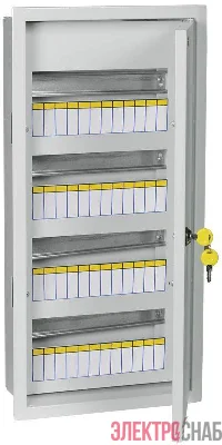 Корпус ЩРв-48 TITAN 3 620х310х120мм IP31 метал. IEK MKM14-V-48-30-T