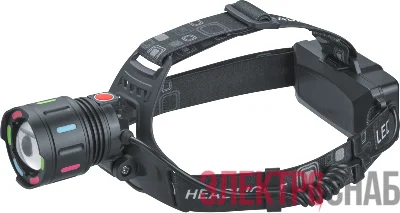 Фонарь аккумуляторный налобный 95 560 NPT-H44-ACCU 1LEDx10Вт 4реж Li-ion 2x1.2А.ч NAVIGATOR 95560