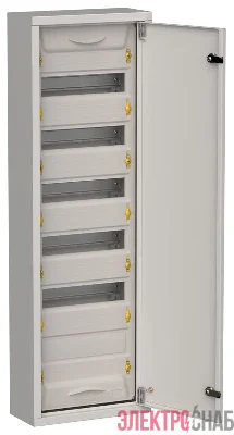 Корпус ЩРн-72 (1х72) TITAN 5 960х310х140 IP31 метал. сер. IEK TI5-50-N-072-31-7035