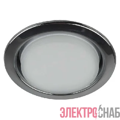 Светильник KL35 BK-10 под лампу Gx53 13Вт 220В  черн. металл (уп.10шт) ЭРА Б0033036
