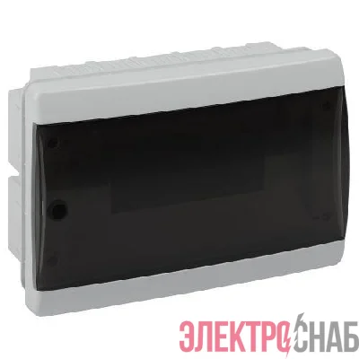 Корпус встраиваемый COMFORT ЩРВ-П-12 IP40 пластик. прозр. крышка бел. Эра Б0067234
