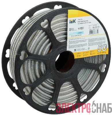 Лента светодиодная LED LSR-2835W60-4.8-IP67-220В (уп.50м) IEK LSR3-2-060-67-0-50