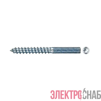 Шпилька сантехническая М6х60 (уп.4шт) Tech-Krep/Zitar 112229