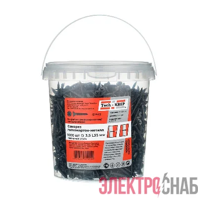 Саморез ШСГМ 3.5х35 (уп.1000шт) Tech-Krep/Zitar 100092