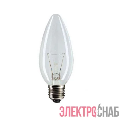 Лампа накаливания Stan 40Вт E27 230В B35 CL 1CT/10X10 Philips 921492044218 / 871150005669650