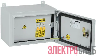 Ящик с понижающим трансформатором ЯТП 0.25 230/36В (3 авт. выкл.) УХЛ2 IP54 IEK MTT13-036-0251-54