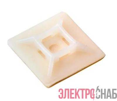 Площадка под винт 28х28мм (уп.100шт) Rexant 07-2228