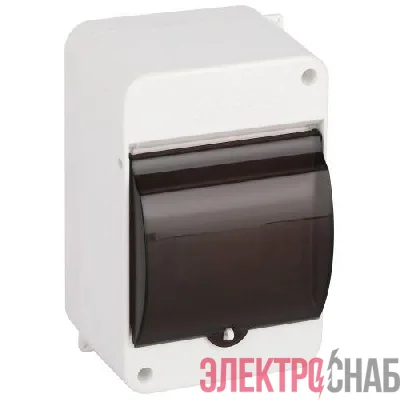 Корпус навесной SIMPLE КМПн 1/4 IP30 пластик.; прозр. крышка; бел. Эра Б0069239